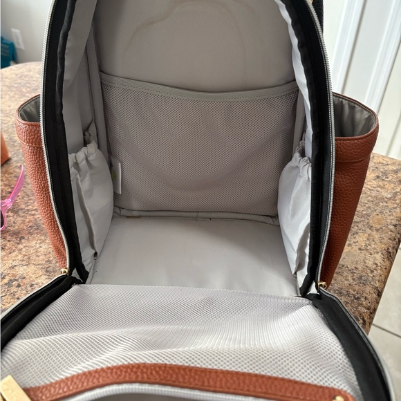 Itzy Ritzy Herringbone Mini Diaper Bag Backpack - Picture 9 of 11